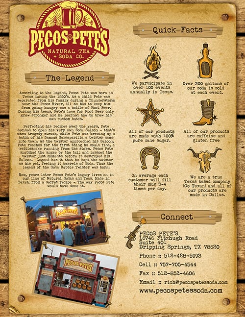 Pecos Pete's Press Kit